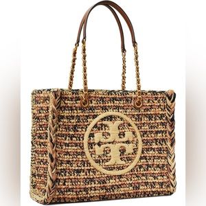 TORY BURCH RAFFIA tote